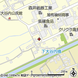 新潟県新潟市北区下大谷内1875周辺の地図