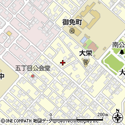 新菱新発田周辺の地図