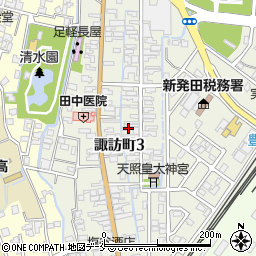 福本建具店周辺の地図