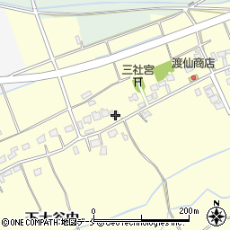新潟県新潟市北区下大谷内177周辺の地図