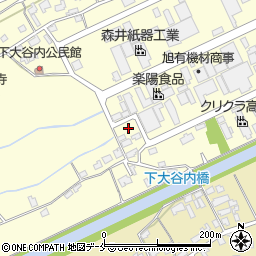 新潟県新潟市北区下大谷内1221周辺の地図