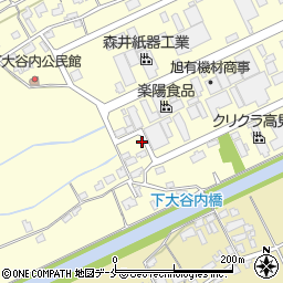 新潟県新潟市北区下大谷内1221-2周辺の地図