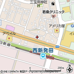 ケアパートナー新発田周辺の地図