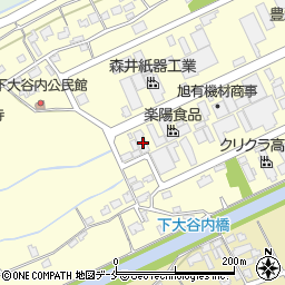 新潟県新潟市北区下大谷内378-52周辺の地図