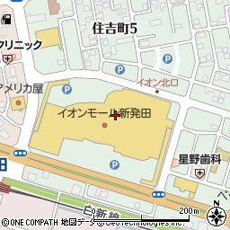 ジンズイオンモール新発田店周辺の地図