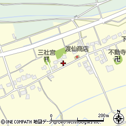 新潟県新潟市北区下大谷内186-2周辺の地図