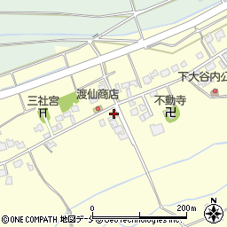 新潟県新潟市北区下大谷内910周辺の地図