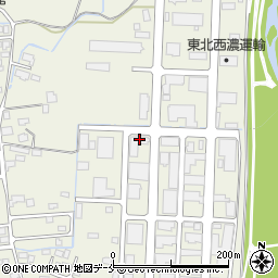 山田化成東北営業所周辺の地図