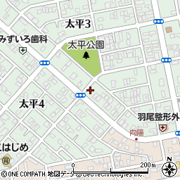 タミコ美容室周辺の地図