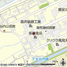 楽陽食品株式会社　新潟第ニ工場周辺の地図