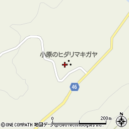 宮城県白石市小原湯沢神前周辺の地図