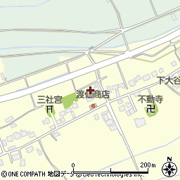 新潟県新潟市北区下大谷内194周辺の地図