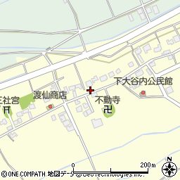 新潟県新潟市北区下大谷内217周辺の地図
