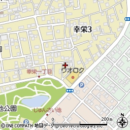 新潟県新潟市東区幸栄3丁目2-6周辺の地図