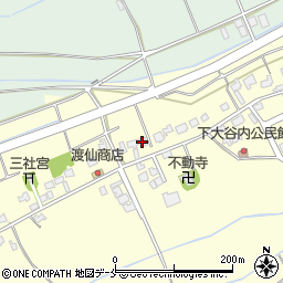 新潟県新潟市北区下大谷内210周辺の地図