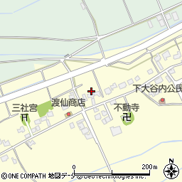 新潟県新潟市北区下大谷内208周辺の地図