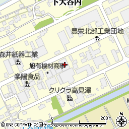 新潟県新潟市北区下大谷内378-45周辺の地図