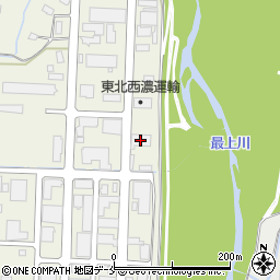 株式会社尾形商店　中田営業所周辺の地図
