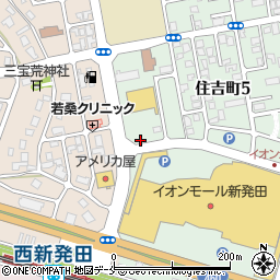 ザ・ゴールド新発田店周辺の地図