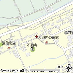 新潟県新潟市北区下大谷内226-1周辺の地図