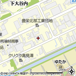 新潟県新潟市北区下大谷内378-42周辺の地図