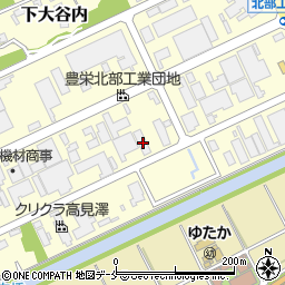 新潟県新潟市北区下大谷内378-41周辺の地図