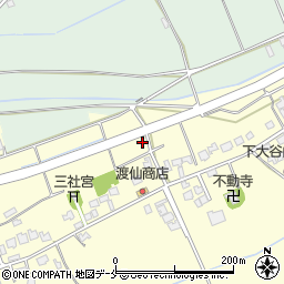 新潟県新潟市北区下大谷内72周辺の地図