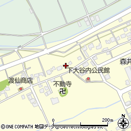 新潟県新潟市北区下大谷内226周辺の地図