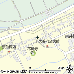 新潟県新潟市北区下大谷内253周辺の地図