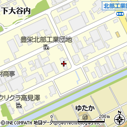 新潟県新潟市北区下大谷内378-40周辺の地図