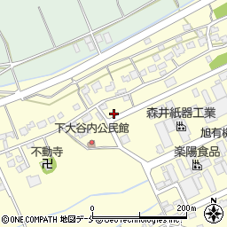 新潟県新潟市北区下大谷内844周辺の地図