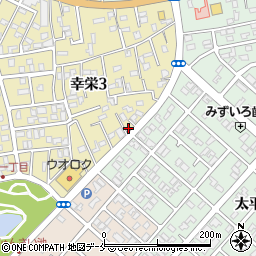 新潟県新潟市東区幸栄3丁目13-43周辺の地図