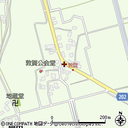 〒957-0355 新潟県新発田市敦賀の地図