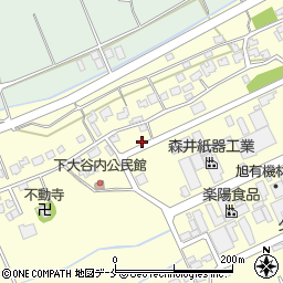新潟県新潟市北区下大谷内830-1周辺の地図