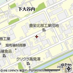 新潟県新潟市北区下大谷内378周辺の地図