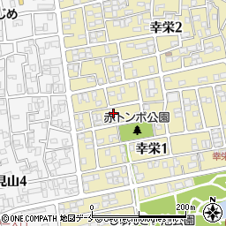 新潟県新潟市東区幸栄1丁目8-8周辺の地図