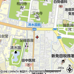 慶学院周辺の地図