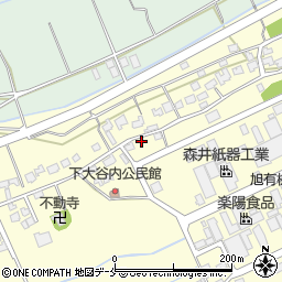 新潟県新潟市北区下大谷内832周辺の地図