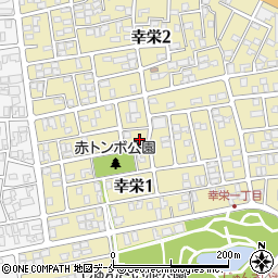 新潟県新潟市東区幸栄1丁目8-24周辺の地図