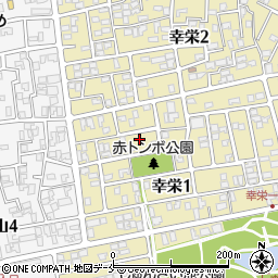 新潟県新潟市東区幸栄1丁目8-11周辺の地図