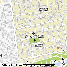 新潟県新潟市東区幸栄1丁目8-13周辺の地図