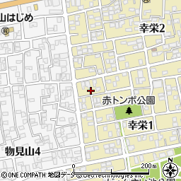 新潟県新潟市東区幸栄1丁目5-19周辺の地図