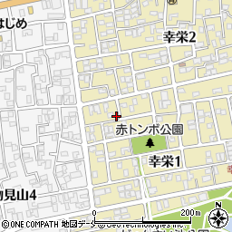新潟県新潟市東区幸栄1丁目5-14周辺の地図