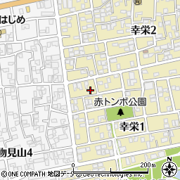 新潟県新潟市東区幸栄1丁目5-17周辺の地図