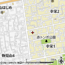 新潟県新潟市東区幸栄1丁目5周辺の地図