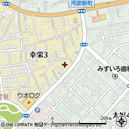 新潟県新潟市東区幸栄3丁目13-37周辺の地図