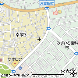 新潟県新潟市東区幸栄3丁目13-34周辺の地図