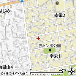 新潟県新潟市東区幸栄1丁目5-12周辺の地図