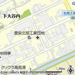新潟県新潟市北区下大谷内378-37周辺の地図