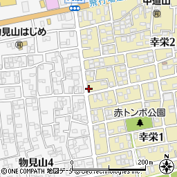 新潟県新潟市東区幸栄2丁目1-23周辺の地図